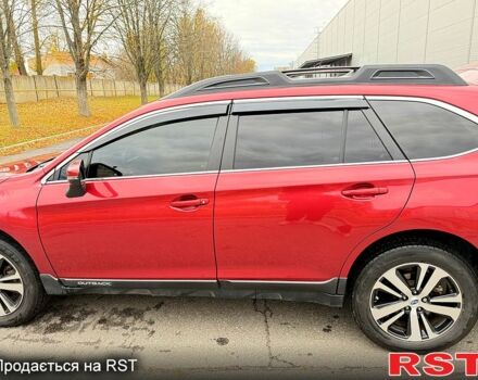 Красный Субару Аутбек, объемом двигателя 2.5 л и пробегом 90 тыс. км за 18800 $, фото 8 на Automoto.ua