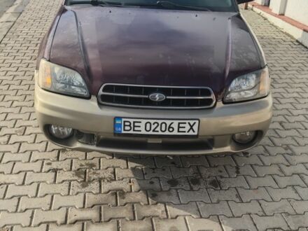 Красный Субару Аутбек, объемом двигателя 2.5 л и пробегом 2 тыс. км за 4300 $, фото 1 на Automoto.ua