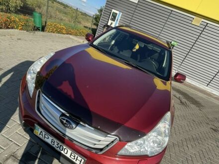 Красный Субару Аутбек, объемом двигателя 2.5 л и пробегом 105 тыс. км за 9999 $, фото 1 на Automoto.ua