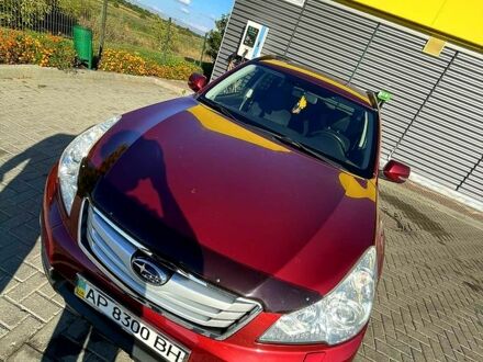 Червоний Субару Аутбек, об'ємом двигуна 2.5 л та пробігом 106 тис. км за 9500 $, фото 1 на Automoto.ua