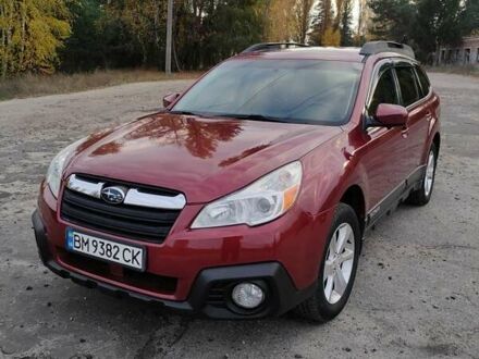 Субару Аутбек 2013 у Ахтырке на Automoto.ua Червоний Субару Аутбек, об'ємом двигуна 2.46 л та пробігом 262 тис. км за 10250 $, фото 1 на Automoto.ua