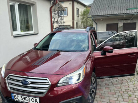 Субару Аутбек 2014 в Городке на Automoto.ua Красный Субару Аутбек, объемом двигателя 3.63 л и пробегом 185 тыс. км за 17000 $, фото 1 на Automoto.ua