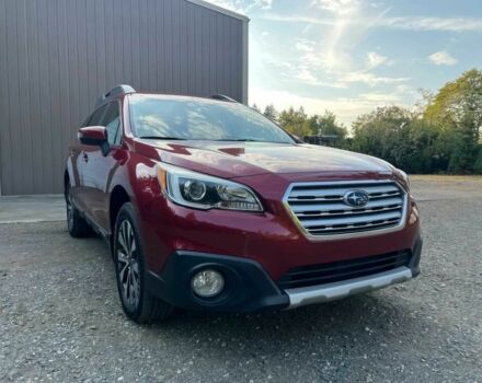 Красный Субару Аутбек, объемом двигателя 2.5 л и пробегом 77 тыс. км за 2000 $, фото 1 на Automoto.ua