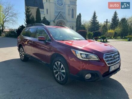 Субару Аутбек 2016 у Фастове на Automoto.ua Червоний Субару Аутбек, об'ємом двигуна 2.46 л та пробігом 159 тис. км за 14700 $, фото 1 на Automoto.ua