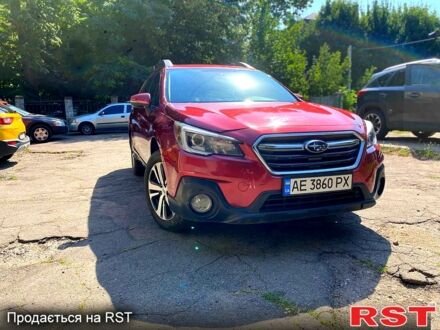 Субару Аутбек 2018 в Днепре (Днепропетровске) на Automoto.ua Красный Субару Аутбек, объемом двигателя 3.6 л и пробегом 69 тыс. км за 18499 $, фото 1 на Automoto.ua