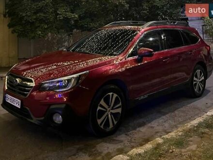 Красный Субару Аутбек, объемом двигателя 3.63 л и пробегом 185 тыс. км за 16600 $, фото 1 на Automoto.ua