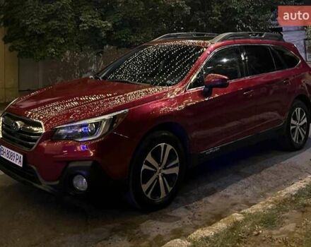Красный Субару Аутбек, объемом двигателя 3.63 л и пробегом 185 тыс. км за 16600 $, фото 1 на Automoto.ua