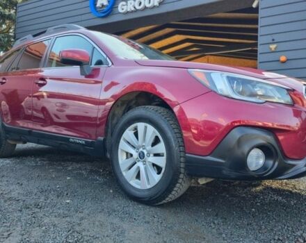 Красный Субару Аутбек, объемом двигателя 2.5 л и пробегом 77 тыс. км за 15900 $, фото 1 на Automoto.ua