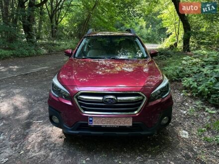 Червоний Субару Аутбек, об'ємом двигуна 2.5 л та пробігом 140 тис. км за 16222 $, фото 1 на Automoto.ua