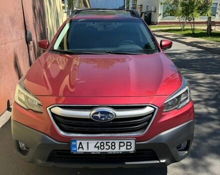 Красный Субару Аутбек, объемом двигателя 2.5 л и пробегом 18 тыс. км за 25000 $, фото 1 на Automoto.ua