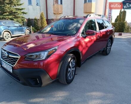 Красный Субару Аутбек, объемом двигателя 2.5 л и пробегом 24 тыс. км за 22100 $, фото 1 на Automoto.ua