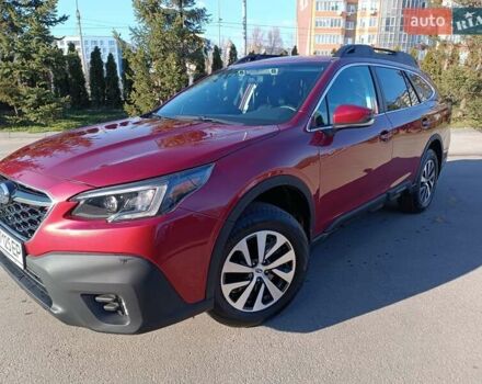 Красный Субару Аутбек, объемом двигателя 2.5 л и пробегом 24 тыс. км за 21799 $, фото 1 на Automoto.ua