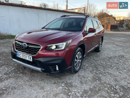 Субару Аутбек 2022 у Львові на Automoto.ua Червоний Субару Аутбек, об'ємом двигуна 2.5 л та пробігом 45 тис. км за 22900 $, фото 1 на Automoto.ua