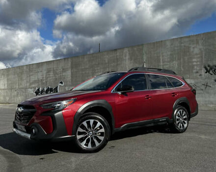 Красный Субару Аутбек, объемом двигателя 2.5 л и пробегом 55 тыс. км за 27500 $, фото 1 на Automoto.ua