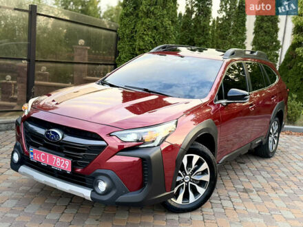 Красный Субару Аутбек, объемом двигателя 2.5 л и пробегом 67 тыс. км за 26900 $, фото 1 на Automoto.ua