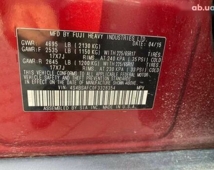 Субару Аутбек, объемом двигателя 0 л и пробегом 161 тыс. км за 15000 $, фото 26 на Automoto.ua