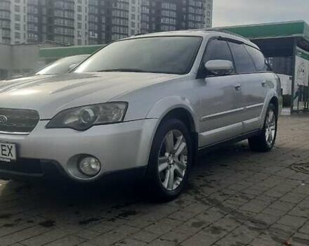 Серый Субару Аутбек, объемом двигателя 3 л и пробегом 200 тыс. км за 5500 $, фото 5 на Automoto.ua