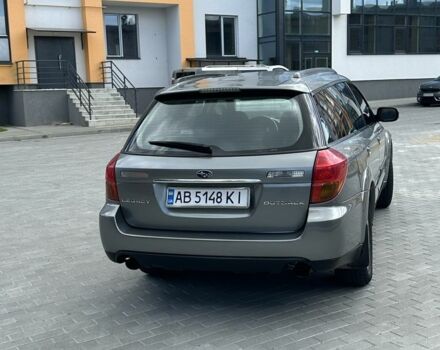 Серый Субару Аутбек, объемом двигателя 2.5 л и пробегом 280 тыс. км за 3000 $, фото 2 на Automoto.ua
