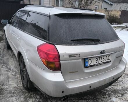 Серый Субару Аутбек, объемом двигателя 3 л и пробегом 260 тыс. км за 5800 $, фото 3 на Automoto.ua