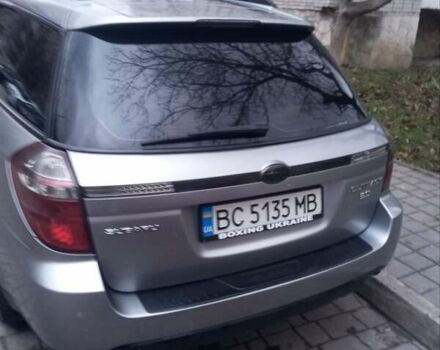 Серый Субару Аутбек, объемом двигателя 3 л и пробегом 358 тыс. км за 8000 $, фото 6 на Automoto.ua