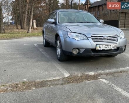 Серый Субару Аутбек, объемом двигателя 2.5 л и пробегом 330 тыс. км за 5800 $, фото 2 на Automoto.ua