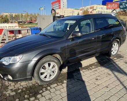 Серый Субару Аутбек, объемом двигателя 2.5 л и пробегом 298 тыс. км за 6300 $, фото 4 на Automoto.ua