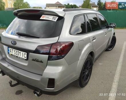Серый Субару Аутбек, объемом двигателя 2 л и пробегом 230 тыс. км за 8000 $, фото 10 на Automoto.ua