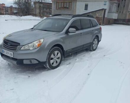 Сірий Субару Аутбек, об'ємом двигуна 2.46 л та пробігом 270 тис. км за 8600 $, фото 6 на Automoto.ua