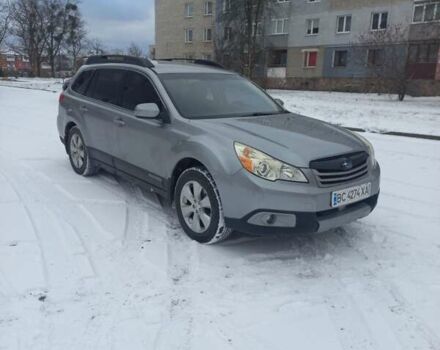 Сірий Субару Аутбек, об'ємом двигуна 2.46 л та пробігом 270 тис. км за 8600 $, фото 3 на Automoto.ua