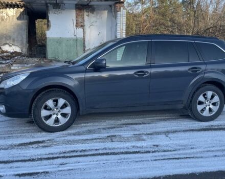 Серый Субару Аутбек, объемом двигателя 2.5 л и пробегом 277 тыс. км за 9599 $, фото 2 на Automoto.ua