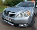 Серый Субару Аутбек, объемом двигателя 2.5 л и пробегом 265 тыс. км за 9150 $, фото 1 на Automoto.ua