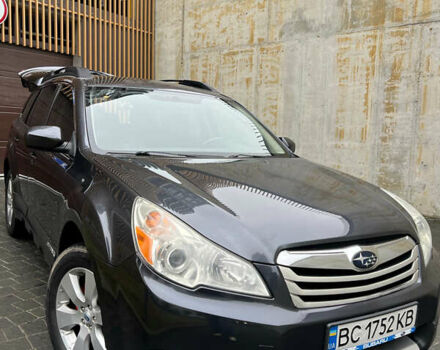 Серый Субару Аутбек, объемом двигателя 2.46 л и пробегом 225 тыс. км за 8900 $, фото 11 на Automoto.ua