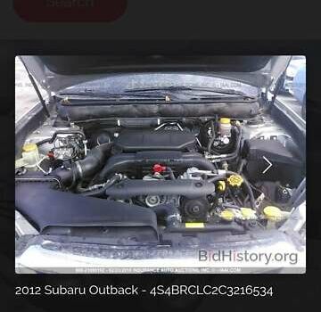 Серый Субару Аутбек, объемом двигателя 2.46 л и пробегом 178 тыс. км за 9999 $, фото 14 на Automoto.ua