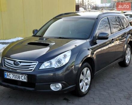 Сірий Субару Аутбек, об'ємом двигуна 2 л та пробігом 251 тис. км за 6800 $, фото 1 на Automoto.ua