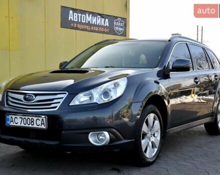 Сірий Субару Аутбек, об'ємом двигуна 2 л та пробігом 251 тис. км за 6800 $, фото 2 на Automoto.ua