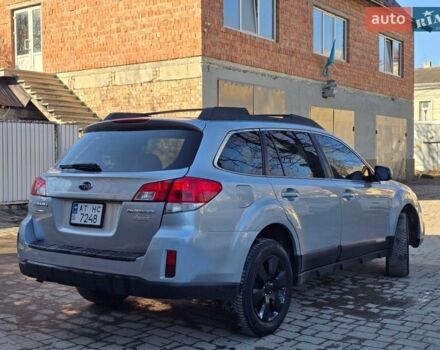 Серый Субару Аутбек, объемом двигателя 2.46 л и пробегом 184 тыс. км за 6450 $, фото 4 на Automoto.ua