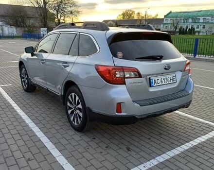 Серый Субару Аутбек, объемом двигателя 2.5 л и пробегом 210 тыс. км за 10990 $, фото 4 на Automoto.ua
