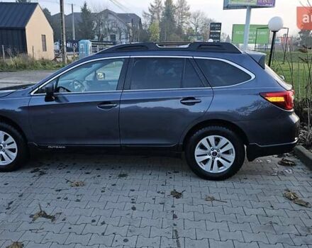 Сірий Субару Аутбек, об'ємом двигуна 2.5 л та пробігом 216 тис. км за 11000 $, фото 1 на Automoto.ua