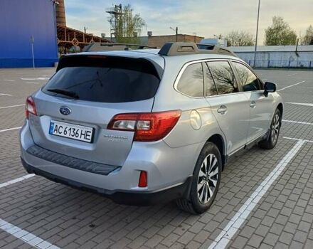 Серый Субару Аутбек, объемом двигателя 2.5 л и пробегом 210 тыс. км за 10990 $, фото 5 на Automoto.ua