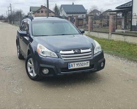 Серый Субару Аутбек, объемом двигателя 2.5 л и пробегом 152 тыс. км за 11350 $, фото 2 на Automoto.ua
