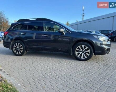 Серый Субару Аутбек, объемом двигателя 2.46 л и пробегом 278 тыс. км за 12400 $, фото 3 на Automoto.ua