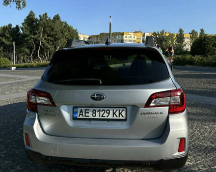 Серый Субару Аутбек, объемом двигателя 2.5 л и пробегом 103 тыс. км за 15300 $, фото 5 на Automoto.ua