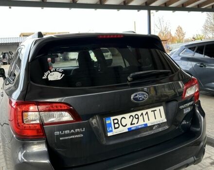 Сірий Субару Аутбек, об'ємом двигуна 2 л та пробігом 169 тис. км за 17000 $, фото 3 на Automoto.ua