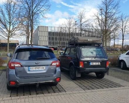 Сірий Субару Аутбек, об'ємом двигуна 2 л та пробігом 176 тис. км за 17900 $, фото 2 на Automoto.ua