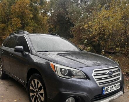 Серый Субару Аутбек, объемом двигателя 2.5 л и пробегом 215 тыс. км за 13200 $, фото 1 на Automoto.ua