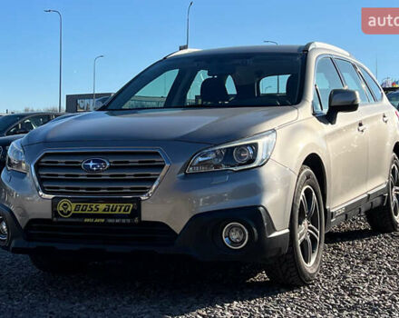 Серый Субару Аутбек, объемом двигателя 2 л и пробегом 190 тыс. км за 15000 $, фото 2 на Automoto.ua