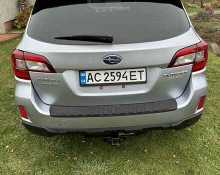 Серый Субару Аутбек, объемом двигателя 2.46 л и пробегом 175 тыс. км за 13000 $, фото 4 на Automoto.ua