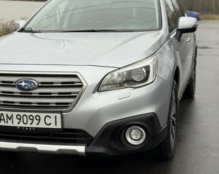Серый Субару Аутбек, объемом двигателя 2.5 л и пробегом 170 тыс. км за 14800 $, фото 5 на Automoto.ua