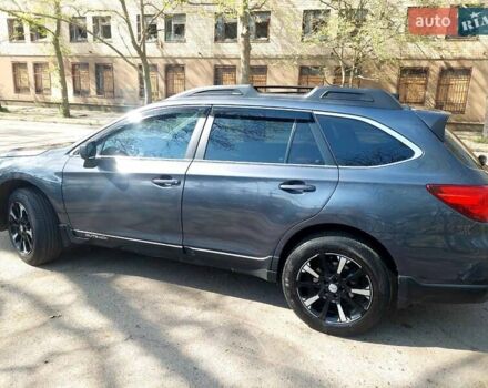 Серый Субару Аутбек, объемом двигателя 2.5 л и пробегом 145 тыс. км за 15500 $, фото 7 на Automoto.ua