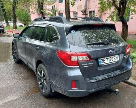 Серый Субару Аутбек, объемом двигателя 2.5 л и пробегом 145 тыс. км за 15500 $, фото 1 на Automoto.ua